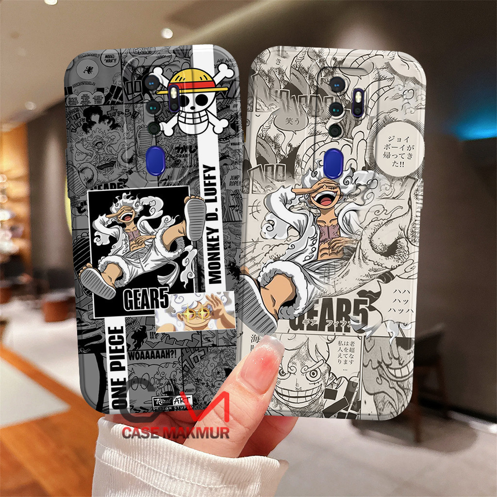 เคสนิ่มสําหรับ OPPO A5 A9 2020 / Reno 2f 2z Anime Motif 0ne P1ece Ge4r 5 - เคสซิลิโคนกันชน