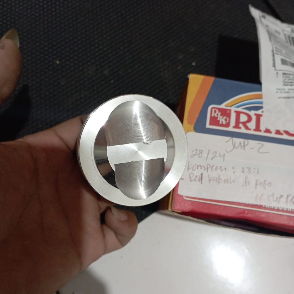 ชุดลูกสูบ RIKO BORE UP PEN 14 60, 62 DEC RAW เครื่องกลึงแบบกําหนดเอง Request + Coak โดม