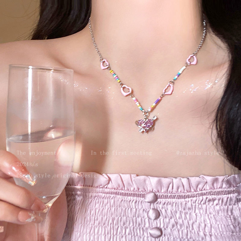 Sweet Beauty สร้อยคอสร้อยคอสร้อยคอสร้อยคอสร้อยคอสร้อยคอสร้อยคอสร้อยคอสร้อยคอสร้อยคอผู้หญิง Clavicle 