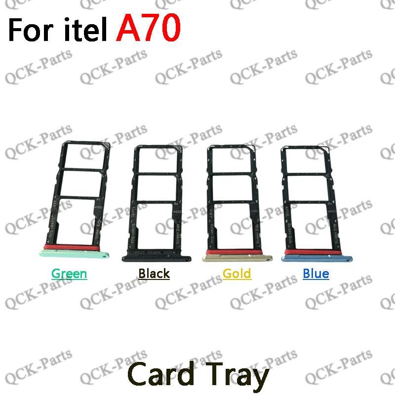 ถาดซิมการ์ดสําหรับ itel A70 เคสโทรศัพท์ที่ใส่ช่องโทรศัพท์มือถือ