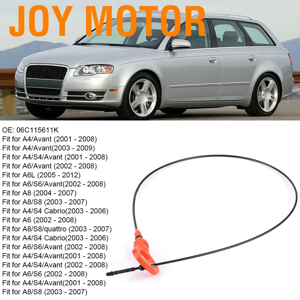 Joy Motor-th Engine Oil Dipstick ระดับ Dip Stick Mease Tools เครื่องมือ 06C115611K พอดีสำหรับ A4 A6 