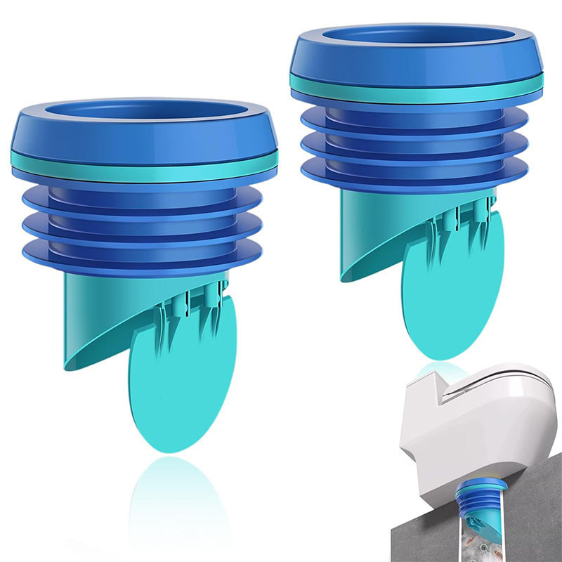 😊Cutenery😊แหวนปิดผนึกหน้าแปลนโถส้วม ยางรองชักโครก ข้อต่อดับกลิ่นห้องน้ำอเนกประสงค์ ป้องกันการรั่วซึม ท่อระบายน้ำหนา