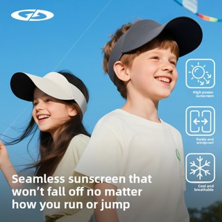 หมวกป้องกันUVสำหรับเด็ก ขอบกว้างและมีแผ่นปิดคอ ใช้งานได้ทั้ง…