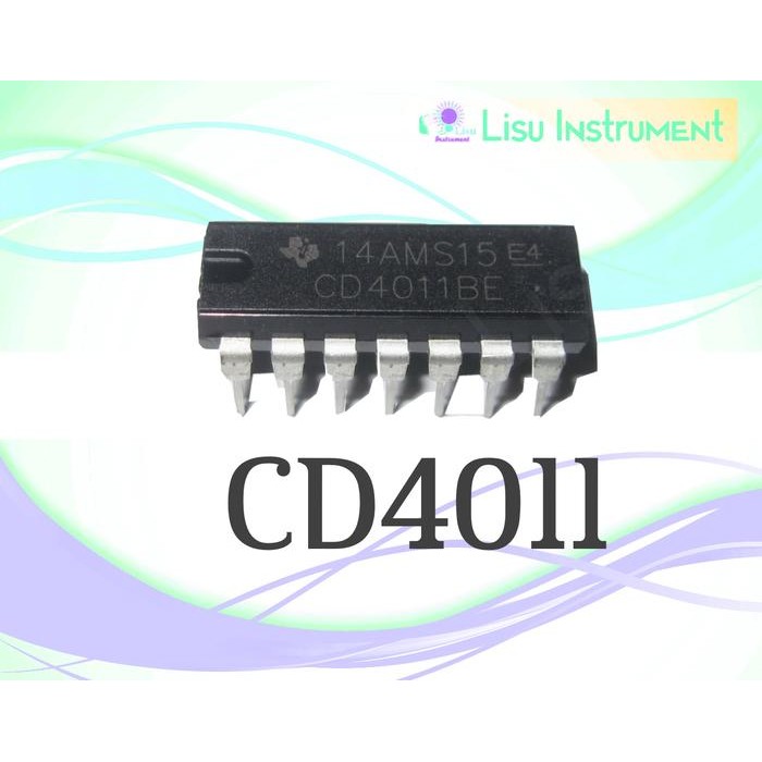 CD4011BE CD4011 4011 CMOS Nand Gates DIP-14 Texas Instruments Instruments