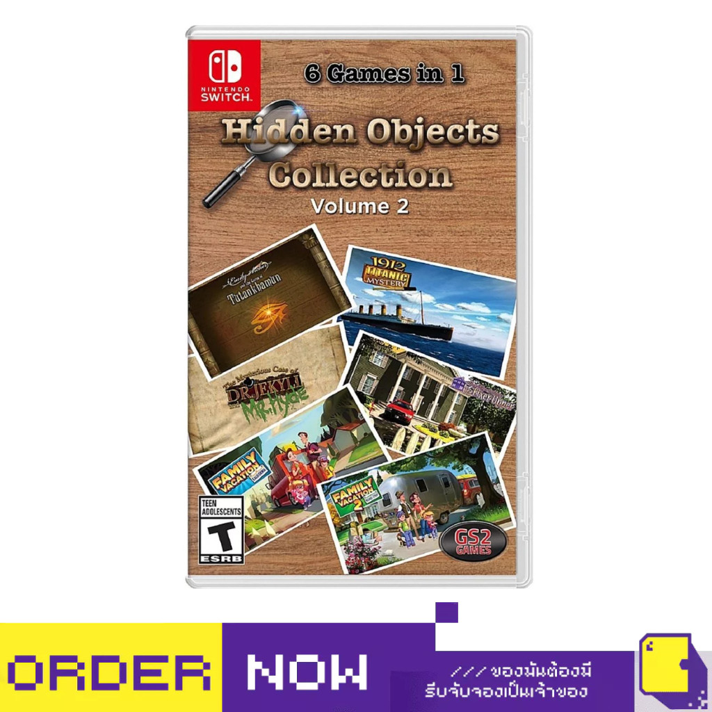 [+..••] พร้อมส่ง | NSW HIDDEN OBJECTS COLLECTION VOLUME 2 (เกม Nintendo Switch™ 🎮) | By ClaSsIC GaME