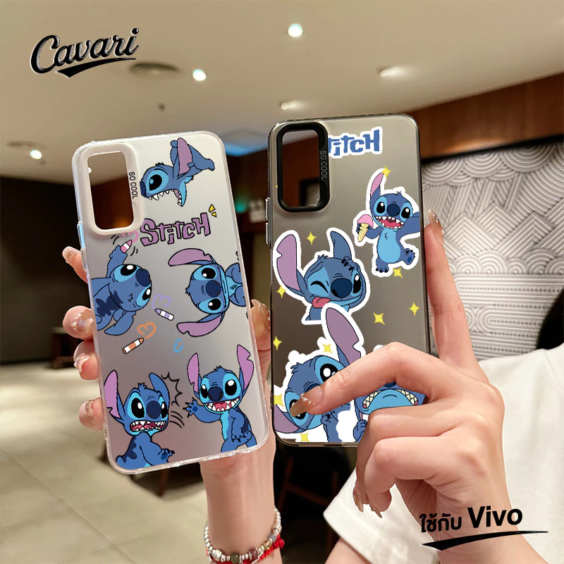 เคสโทรศัพท์ Vivo Y17s Y18 Y15 Y22 Y21 Y27 Y17 Y78 Y20 Y12i Y02 Y15s Y33s Y36 Y100i Y12s ตัวละครสติช โทรศัพท์ จัดส่งจากปร