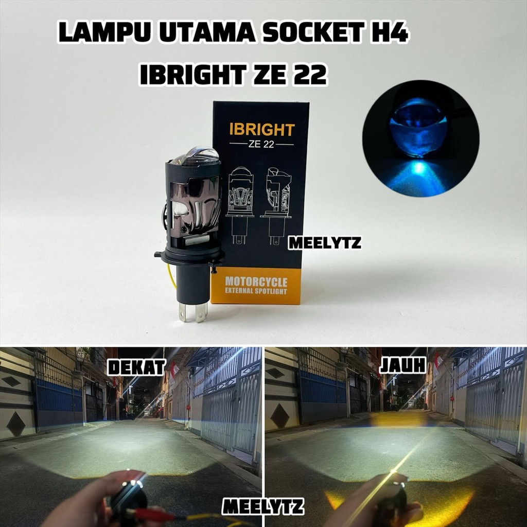 IBRIGHT ZE 22 - H4 ไฟหน้า LED