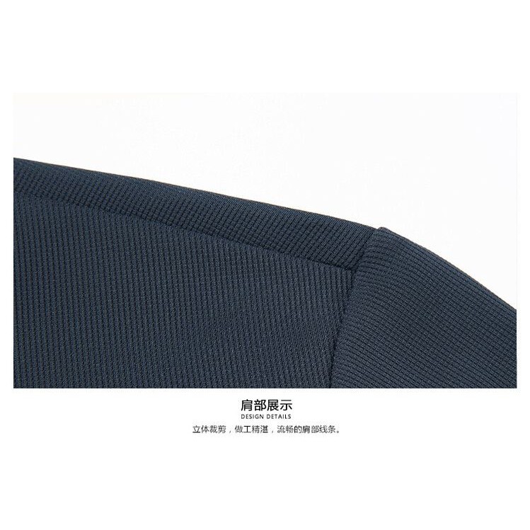 เสื้อโปโลผู้ชายจากผ้าไหมน้ำแข็ง แขนสั้น สวมสบายสำหรับฤดูร้อน - รูปที่ 6