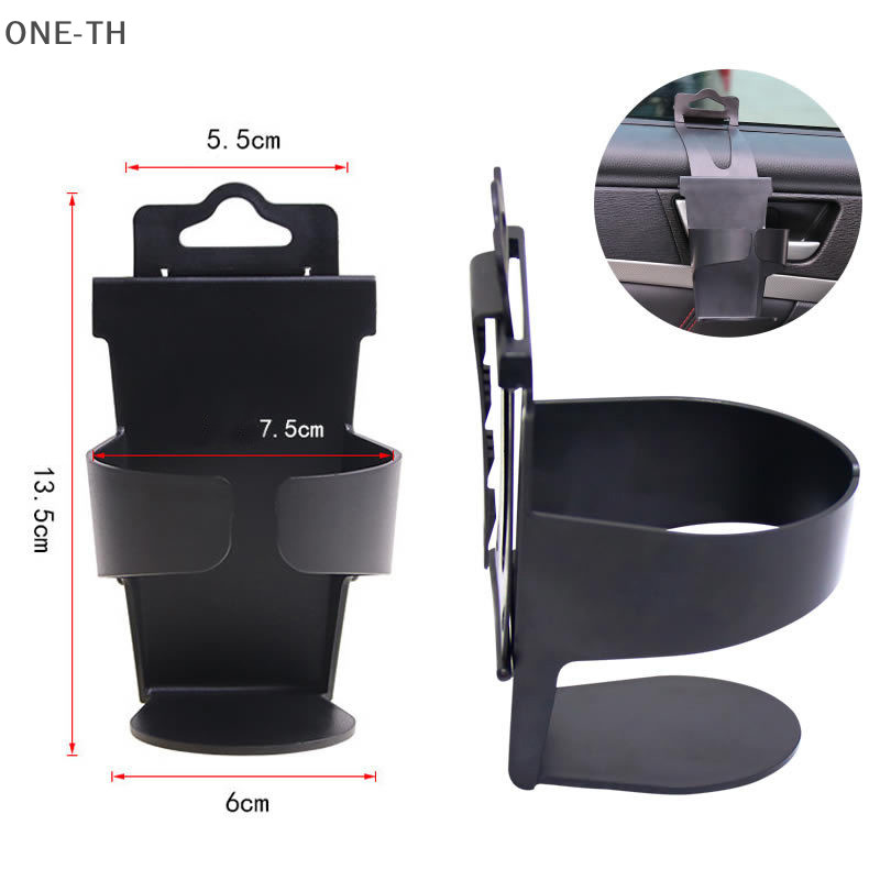 One-th Universal al Car Back Seat Cup Holder Storage Holders ภายในเบาะหลังแขวนที่วางแก้วใหม่