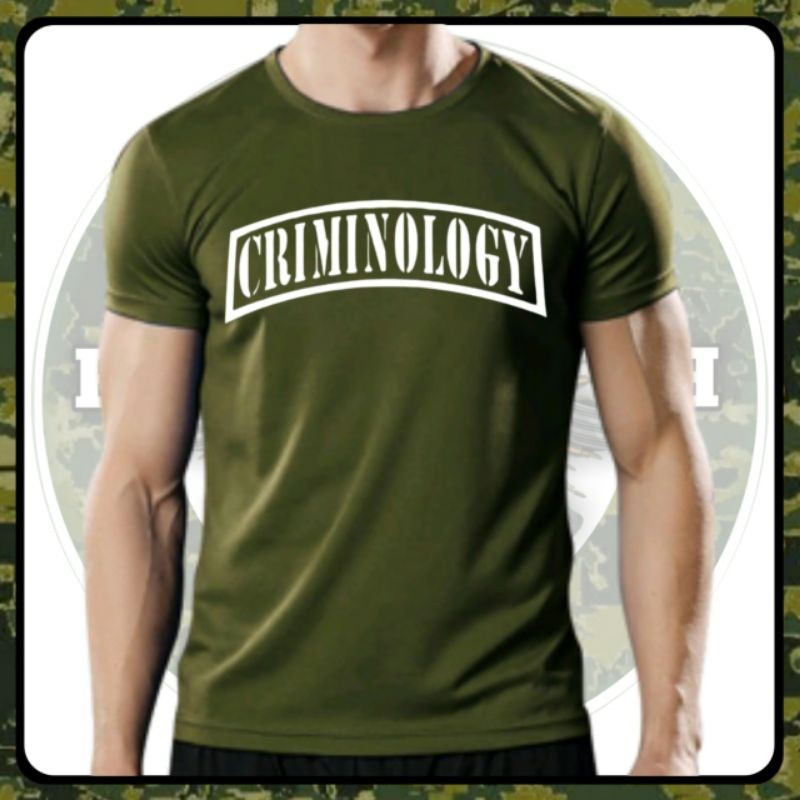 CRIMINOLOGY ACTIVE DRY SHIRT FOR MEN & WOMEN