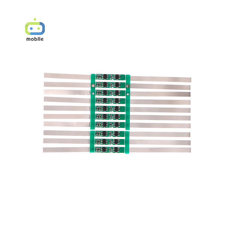 [maygood] 10 ชิ้น 2A BMS PCM แผ่นป้องกันสําหรับ 3.7V 18650 Li-ion ลิเธียมพร้อมบัดกรีฟังก์ชั่นป้องกันกระแสเกิน {TH}