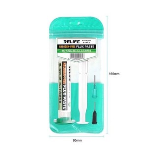 ฟลักซ์หลอด Relife RL-422S-IM Flux บัดกรีเชื่อมขั้นสูงน้ำมัน Flux จาระบี10cc บัดกรีซ่อมวาง ฟลัก