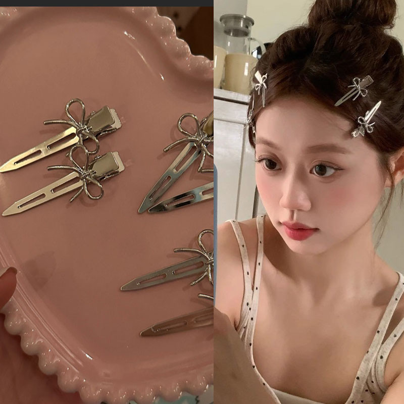 สาวหวานมินิกุทัณฑ์แต่งหน้ากิ๊บบางคลิปกิ๊บ ใบเรียกเก็บเงินเป็ด คลิปอุปกรณ์ผม