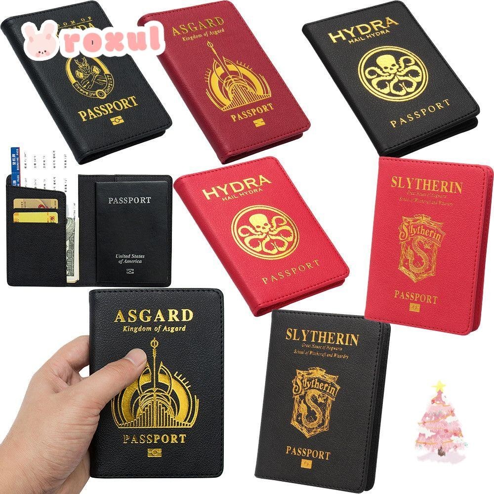 Roxul Passport Gift Protective Travel Organizer PU Business card holder