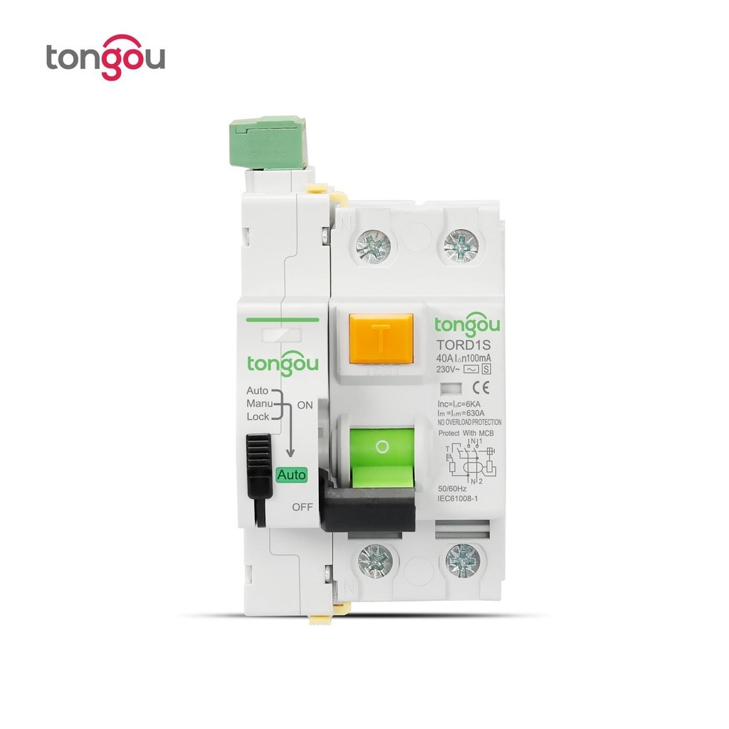 ❂AC-S Type Time Delayed 10s-40s RCD RCCB ELCB Smart Automatic Self-Reclosing Delay Type Electromagne