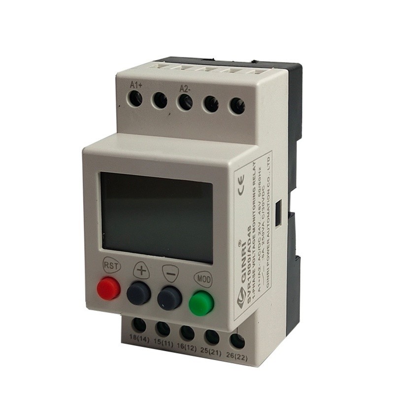✡SVR1000/AD48 LCD single-phase AC/DC 24~48V Overvoltage/Undervoltage Monitoring Relays