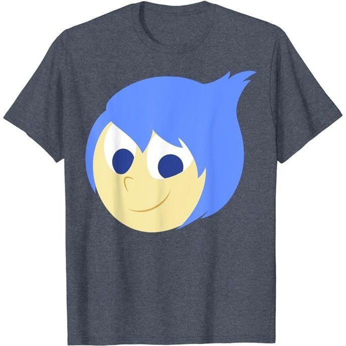 🍒🍒 Pixar Inside Out 2 เสื ้ อยืดคอ O-neck กราฟิก 100 % สําหรับผู ้ ชาย S-5XL