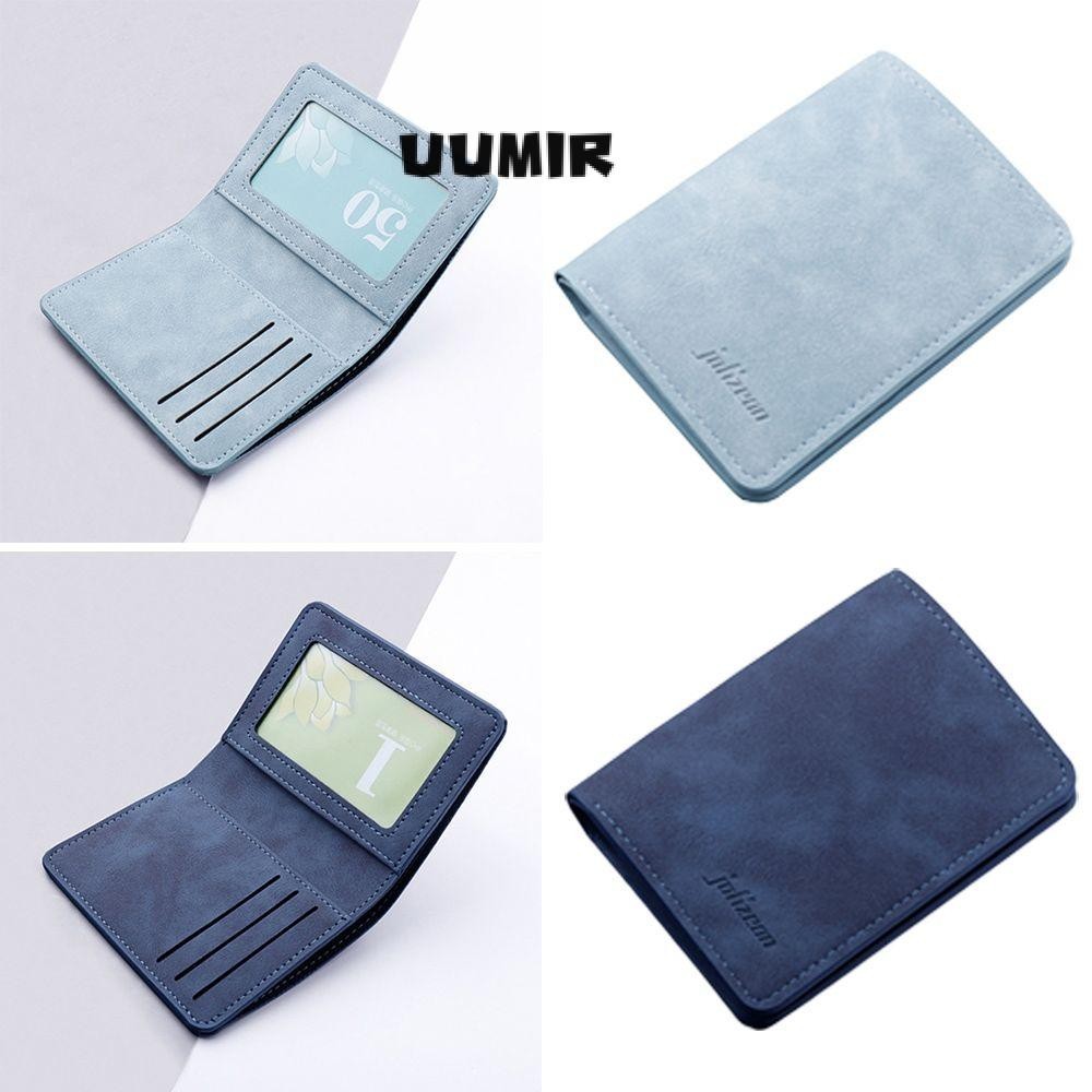 UUMIR กระเป๋าสตางค์ผู้ชายแฟชั่นกระเป๋าเงินกระเป๋ามินิบาง