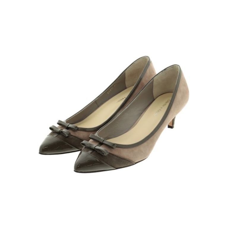 Odette e Odile LE M I Pumps khaki beige Women 24.0cm Direct from Japan Secondhand