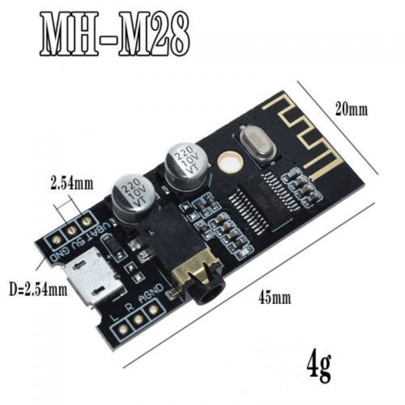 Mh-mx8 MP3 ถอดรหัสบลูทูธ 4.2 5.0 เสียง Modul สเตอริโอ DIY Hohe Fidelity HIFI M18 M28 M38