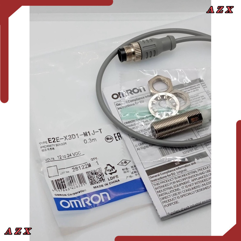 ใน กทม E2E-X3D1-M1J-T เซ็นเซอร์ E2E-X3D1-M1J-T สายเซ็นเซอร์ ถ่ายจากสินค้าจริง  ส่งของทุกวัน