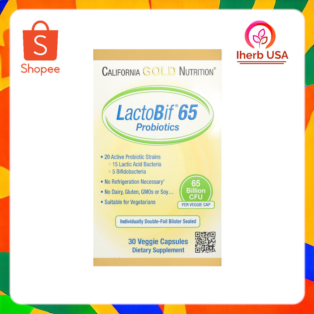 California Gold Nutrition, LactoBif Probiotics