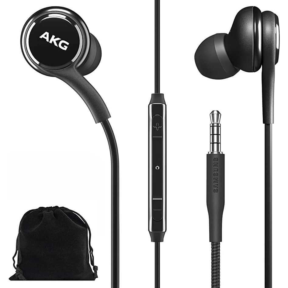 หูฟัง หูฟัง AKG ของแท้ 100% จาก SS ประกัน 1 ปี ปลั๊ก 3.5mm / Type C มีไมค์ เพิ่มลดเสียงได้ หูฟัง typ