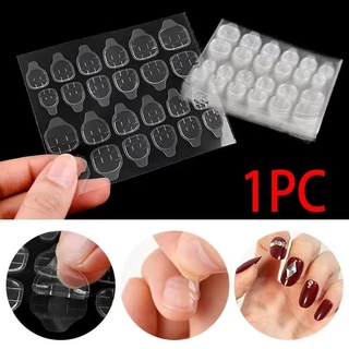 FREE GLUE2026 ใหม่ล่าสุด 24 ชิ้น Nail Art เล็บปลอมฝรั่งเศสชุดกาวอะคริลิค Full Nail COD Mo Sha
