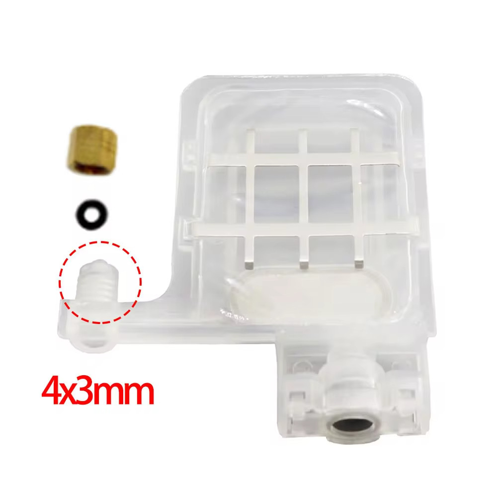 1pcs Damper Dx11 Dx5 ใช้งานร่วมกับ 4x3 มม.สําหรับ Epson Dx5 Xp600 Tx800 Dx4