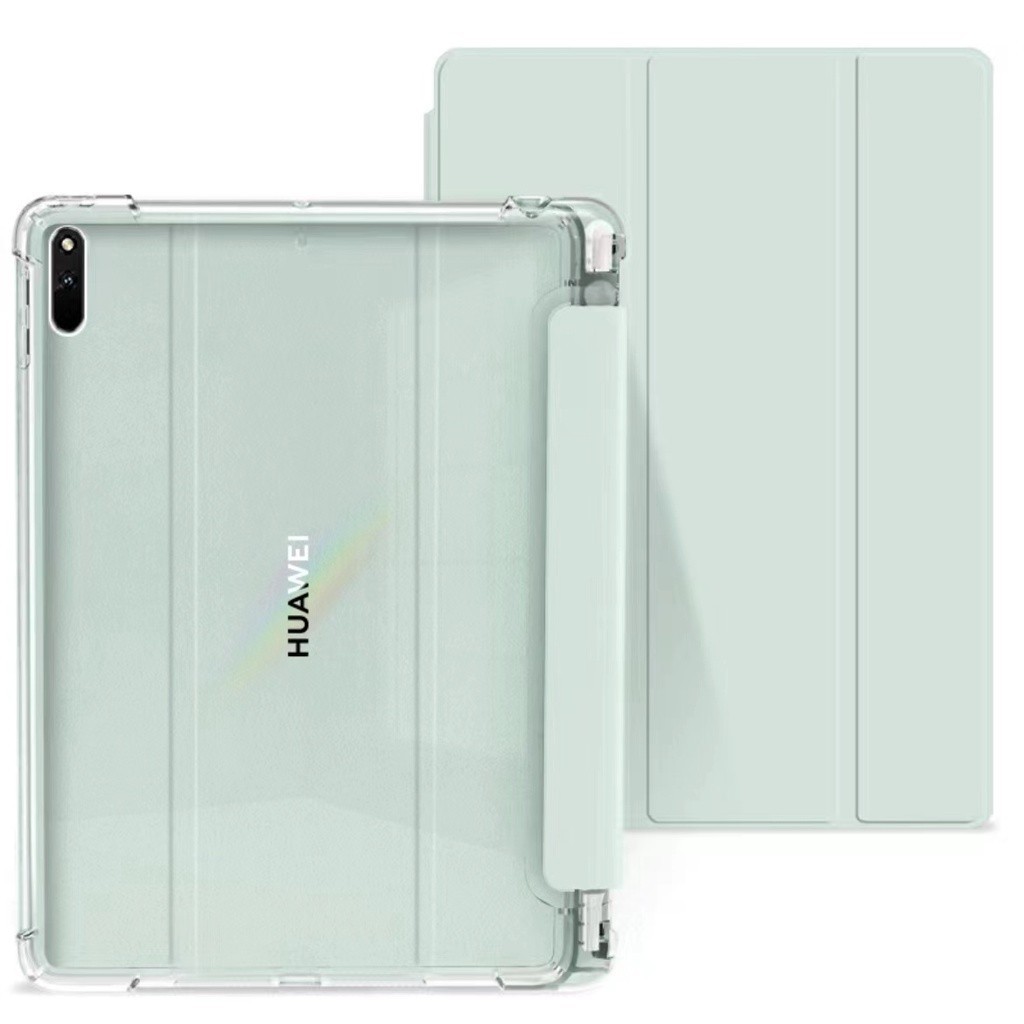 กรณีสําหรับhuawei Matepad 11.5S 2024 Air11.5 11.5 T10S T10 9.7 10.1ฝาครอบป้องกันPenciilสําหรับHuawei Matepad 10.4 2022 11 Pro 10.8 SE 11 2024 10.1 สมาร์ทพับกรณี