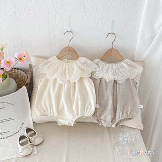 ฤดูร้อนเด็ก ชุดรอมเปอร์ สาวลูกไม้บอดี้สูททารกแรกเกิดเสื้อผ้า…