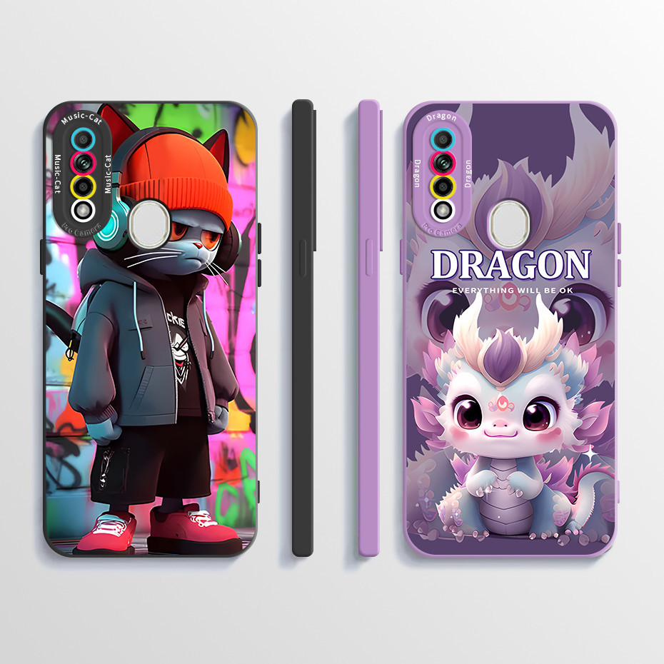 สําหรับ OPPO A31 2020 A8 OPPOA31 OPPOA8 เคสโทรศัพท์ซิลิโคนอ่อนนุ่ม TPU แฟชั่นพิมพ์ลายกันกระแทกฝาหลัง