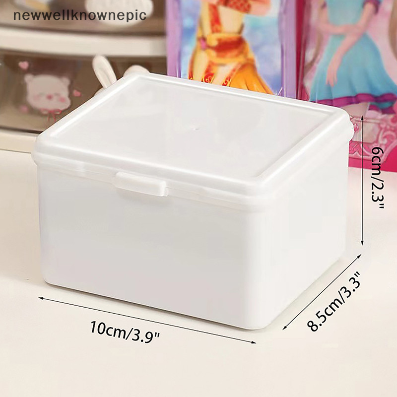 ใหม่wellknownepic ใหม่กล่องเก็บพลาสติก Photocards กล่องเก็บการ์ดขนาดเล็กโต๊ะ Organizer กล่องการจําแนกกล่องเครื่องเขียน TH - รูปที่ 3