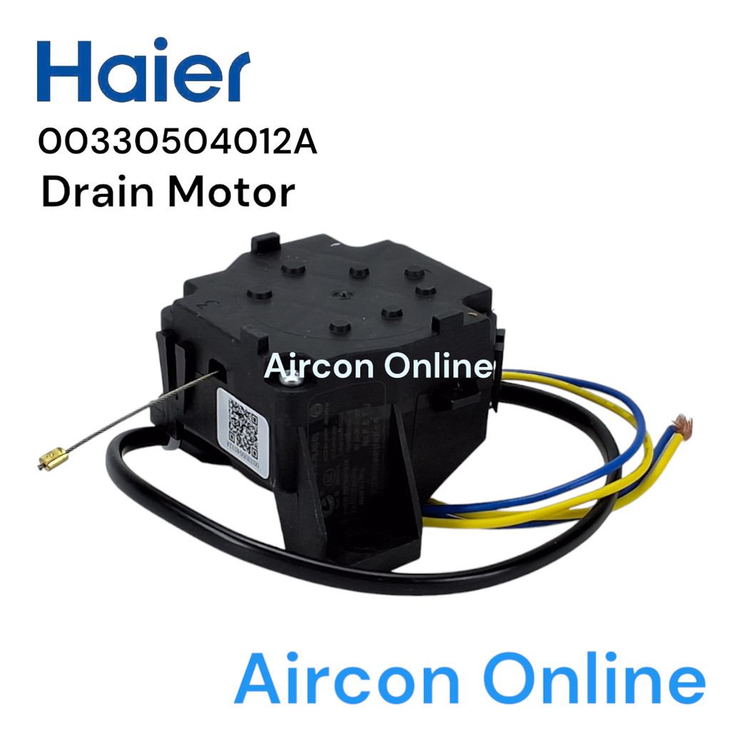 Drain Motor มอเตอร์เดรนน้ำทิ้ง เครื่องซักผ้า Haier รหัส 00330504012A