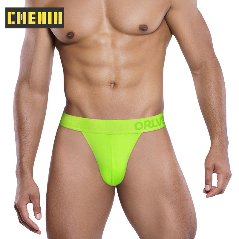 Cmenin Fashion Cotton Jockstrap Mens Briefs Soft Men Underpants OR676