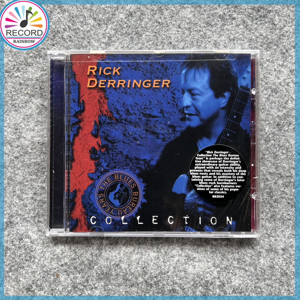 Rick Derringer Collection:The Blues Bureau Years Original CD Album [Sealed] Brand New IP0645