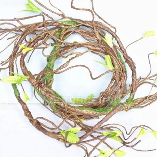1 ชิ้น 90 ซม.ประดิษฐ์สาขาต้นไม้แห้งพลาสติก Vine Twig Home Wall Decor