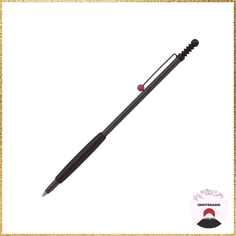 Tombow pencil oil-based ballpoint pen ZOOM 707 0.7 Gray/Black BC-ZS1