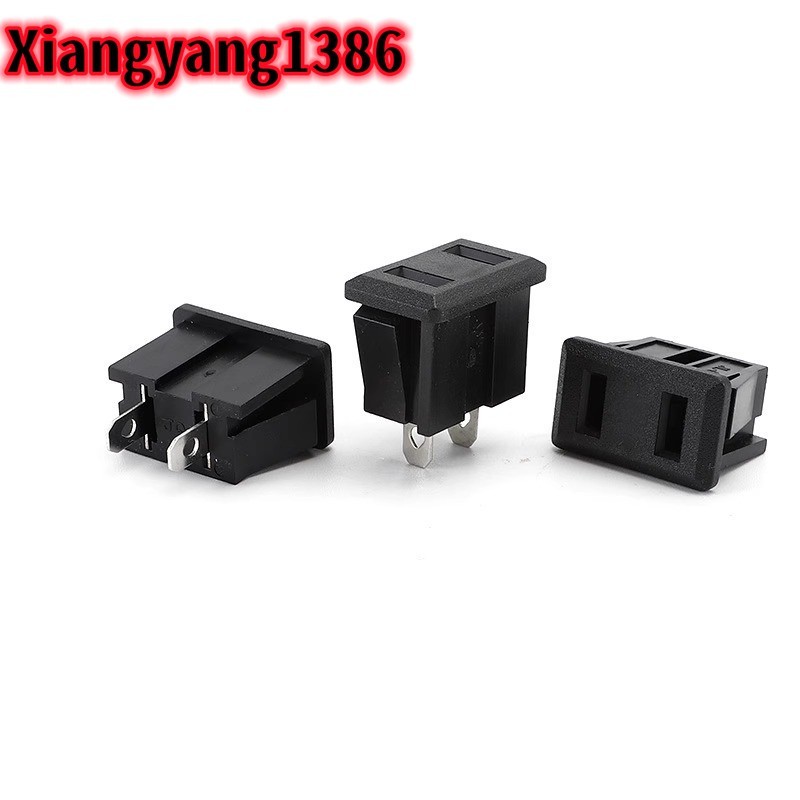 1 ชิ้น SP-864 10A/250VAC ปลั๊กไฟ AC 2 พิน/แจ็คทางออก
