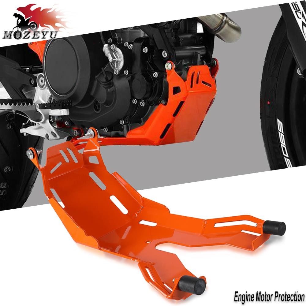 Y690 SMC-R 690 Enduro R ปกป้องเครื่องยนต์ฝาครอบแผ่นลื่นไถล Splash Guard สำหรับ690SMCR 690EnduroR 690