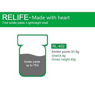 ตะกั่วเหลว สำหรับ บอร์ดขาIC RELIE RL-402 183℃