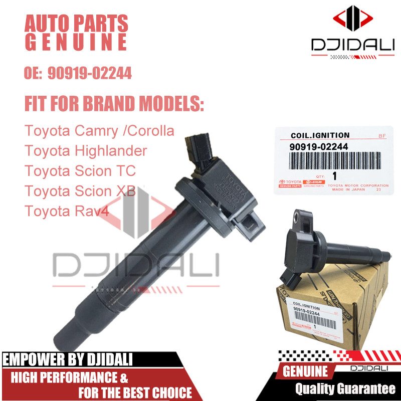 คอยล์จุดระเบิดสําหรับ Toyota Corolla /Camry / Rav4 / Highlander / Scion 90919-02244