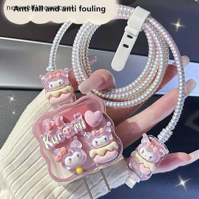 Newwellknowncool Charger Data Cable Case Protector และ Winding Kit สําหรับ 18W 20W Fast Charger Adapter Phone Charger Case AAD - รูปที่ 7