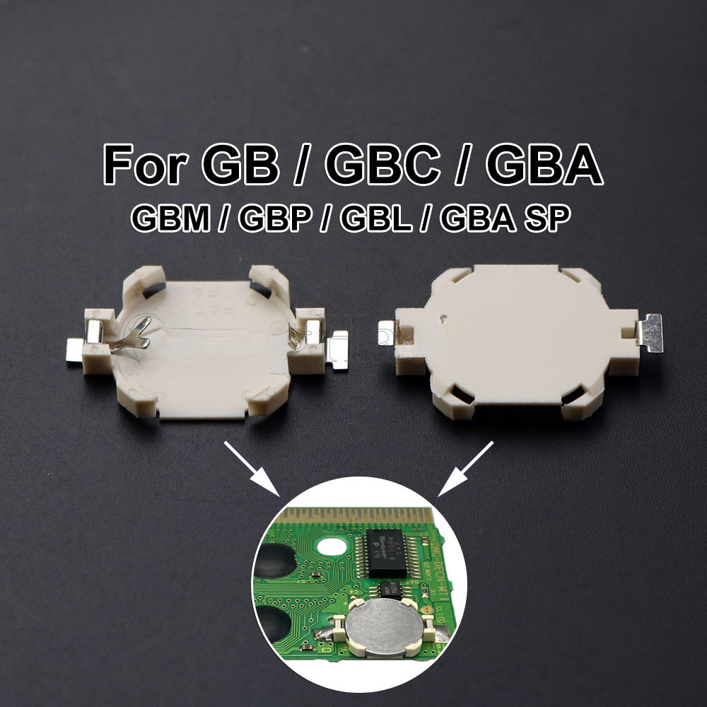 2pcs CR16 แบตเตอรี่สําหรับ Nintendo Gameboy สี Advance SP กระเป๋า LIGHT GB GBC GBA GBM GBP GBL GBASP