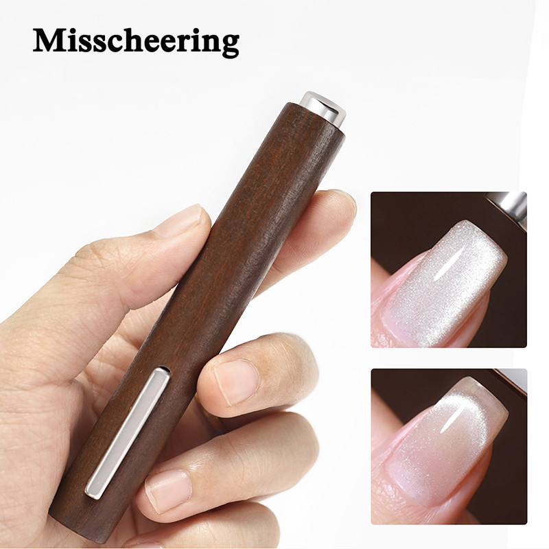 3-in-1 Cat Eye ที่มีประสิทธิภาพ Bold ขยายแม่เหล็กขนาดใหญ่ทรงกระบอก Super Strong Magnetic Nail Art เครื่องมือ