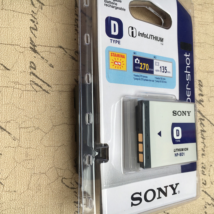 เหมาะสําหรับ Sony DSC-TX1 T77 T90 T75 T700 กล้องดิจิตอล NP-BD1 แบตเตอรี่ + สายเคเบิลข้อมูล + เครื่องชาร์จอุปกรณ์เสริม