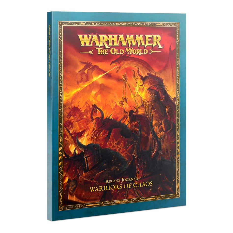 (GWพร้อมส่ง) WARHAMMER THE OLD WORLD: ARCANE JOURNAL: WARRIORS OF CHAOS หนังสือประกอบการเล่นเกม