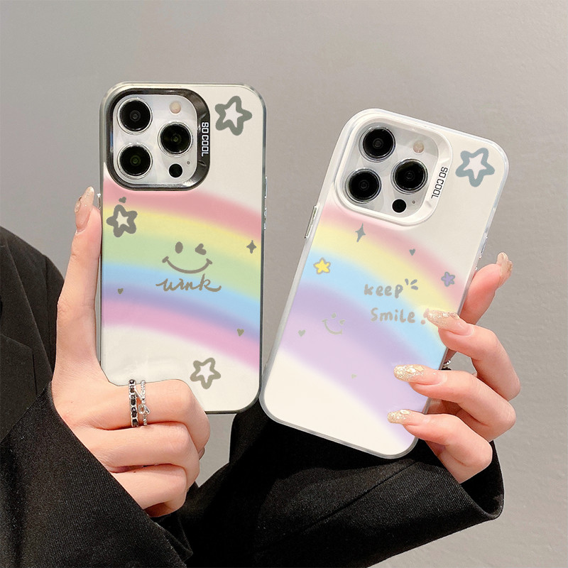 เข้ากันได้สำหรับ เคสไอโฟน เคสไอโฟน iPhone15 14 13 12 11promax xsmax xs xr x 7p 8plus เคส hxmscy080&081