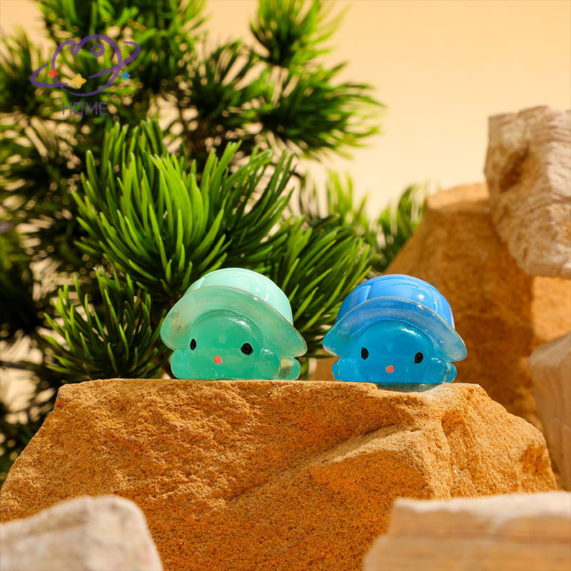 [mayhome] 1 ชิ้นน่ารักการ์ตูน Mini เต่าเรซิ่น Miniature ตุ๊กตาเครื่องประดับ Micro ภูมิทัศน์ตกแต่ง DIY Home Desktop ตกแต่ง {TH}