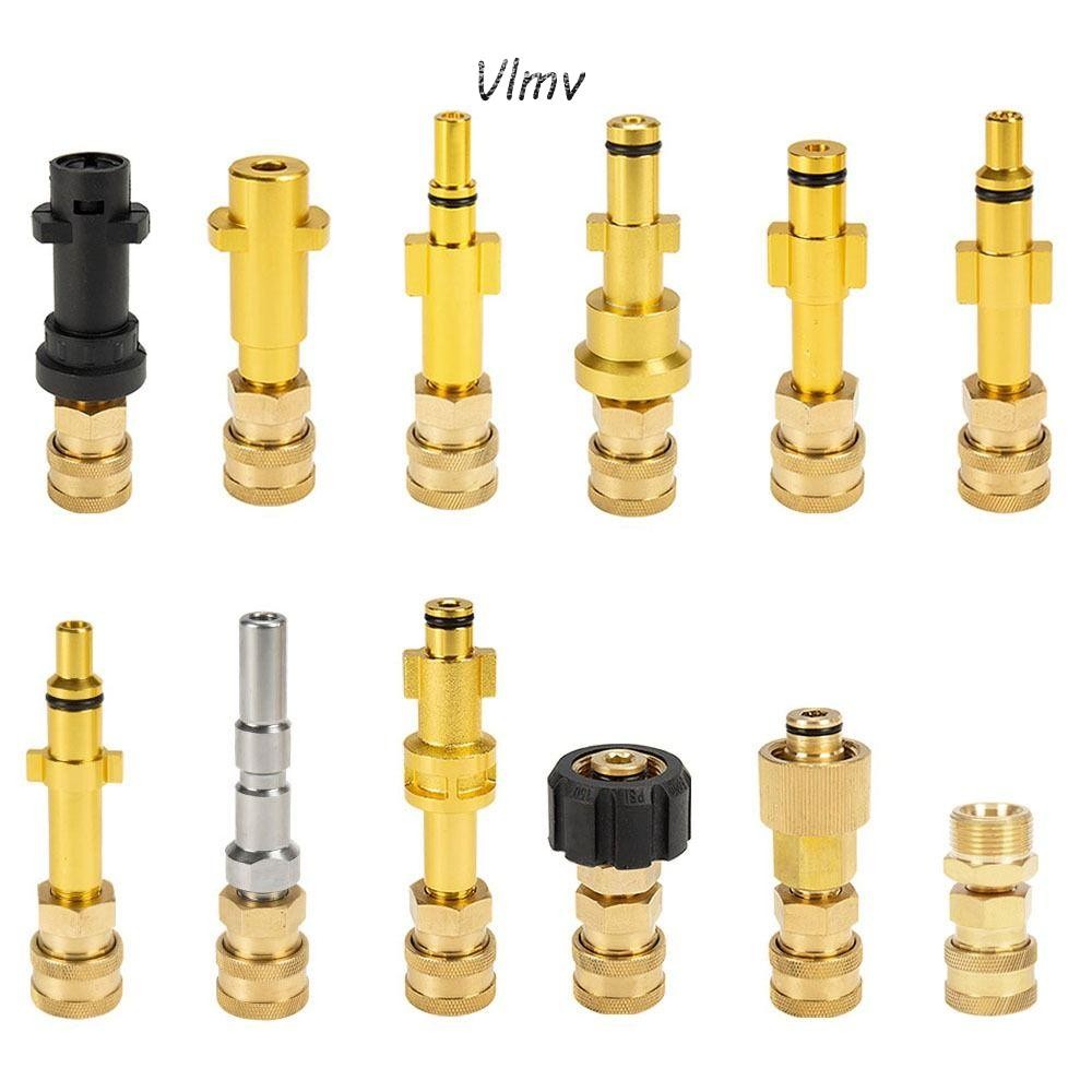 Vlmv Quick Connector ทนทานสําหรับ Karcher 1/4 "Snow Foam Bayonet Adapter